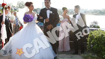 Diana Bisinicu a avut nunta cu fast si a respectat traditiile machedonesti! Gabriela Cristea si sotul ei i-au fost nasi!