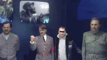 Baiatul cel mare al doctorului Naum Ciomu se simte bine in haine femeiesti. Uite-l in sutien si cu rochie de mireasa!