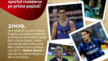Prosport 25 – 2009. Miracolul lui Dan Petrescu, titlul lui Cristi Chivu, dar, mai ales, trofeul lui Mircea Lucescu!