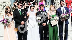Liana Gabriela s-a cununat religios cu Adrian Ungur. Mezina lui Balaci a asteptat sase ani sa fie dusa la altar
