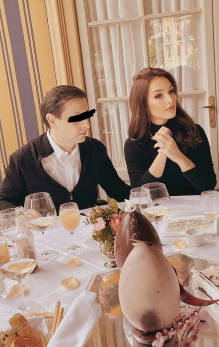 Irina Cristescu, “Prințesa ochelarilor”, alături de "Droopy", în perioada când formau un cuplu