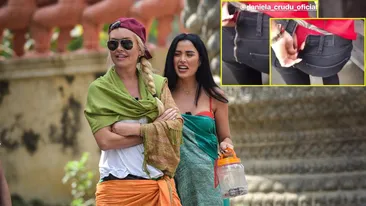 Daniela Crudu s-a dezbrăcat în plină stradă! Vica Blochina a filmat scenele, iar imaginile cu vedeta în lenjerie intimă fac senzație pe Internet