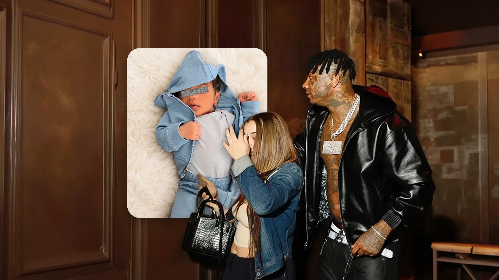 Influenceră, părăsită la trei săptămâni după ce a născut! Ce ar fi aflat iubitul ei, un rapper celebru, despre ea