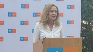 Elena Lasconi a anunțat că a câștigat alegerile pentru funcția de primar în Câmpulung Muscel