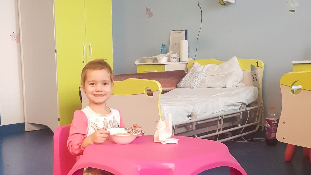 Victor Slav, apel emoționant pentru salvarea Anastasiei, o fetiță de 3 ani care se luptă cu cancerul! “I-a acoperit toată emisfera stângă a creierului”
