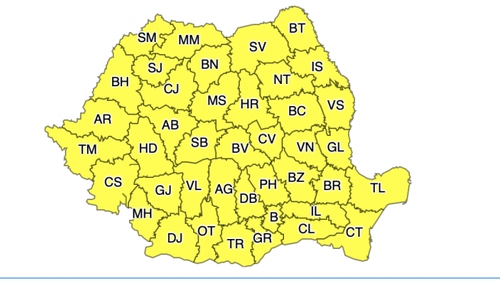 Vremea se schimbă radical! Ploi torențiale, vijelii și grindină în a doua zi de Paște