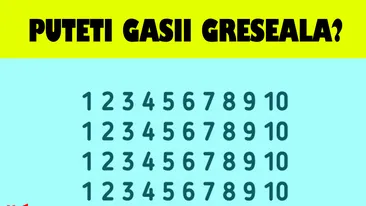 Test IQ viral cu 10 întrebări | Prima: Puteți găsi greșeala?