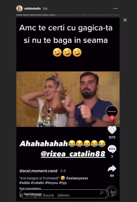 Adda, despre relația ei cu soacra: “Nu pot să zic că am fost cele mai bune prietene” + ce spune mama lui Cătălin Rizea când îi vede certându-se