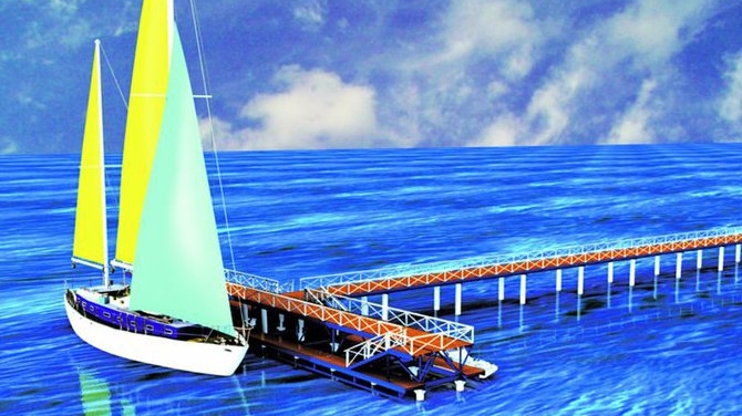 La Mamaia a inceput constructia unui ponton de 500 de metri: Pasarela spre largul marii