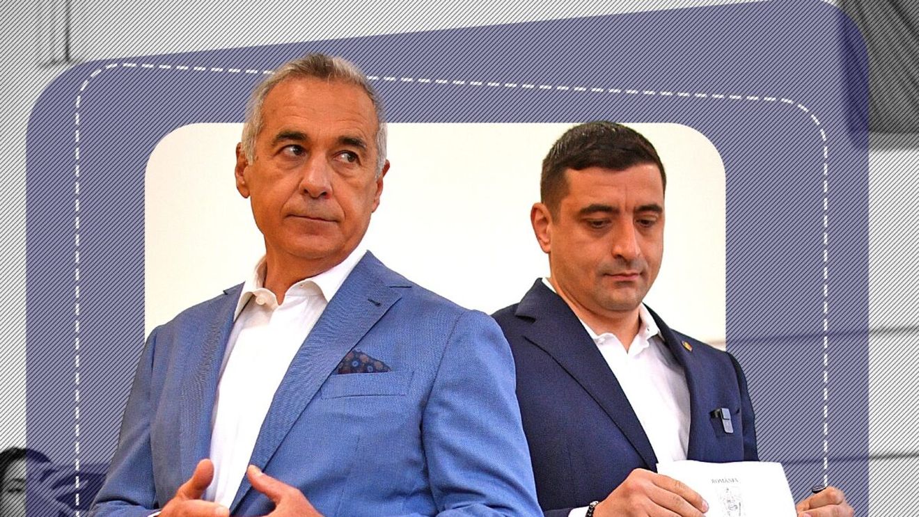 George Simion și Călin Georgescu, împreună la vot! Primele declarații: ”Să facem dreptate pentru România”