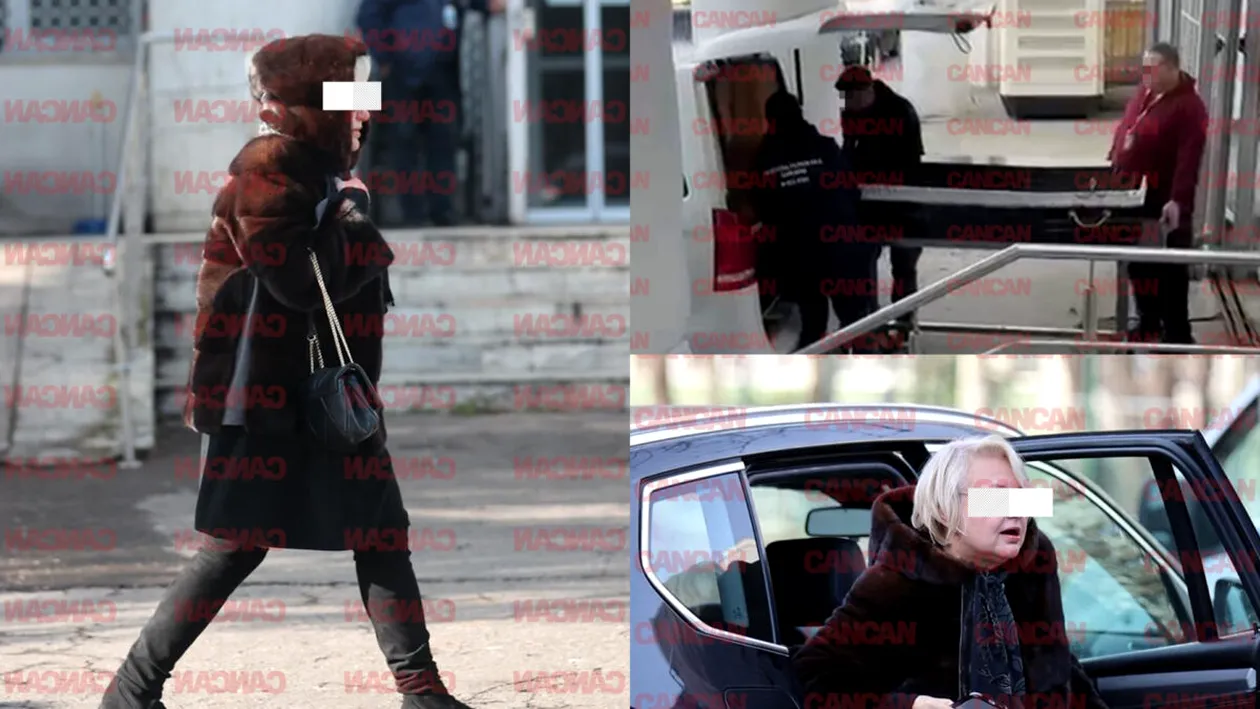 Ea e nepoata care luptă pentru moștenirea Rodicăi Stănoiu. Cum a fost surprinsă la cimitir