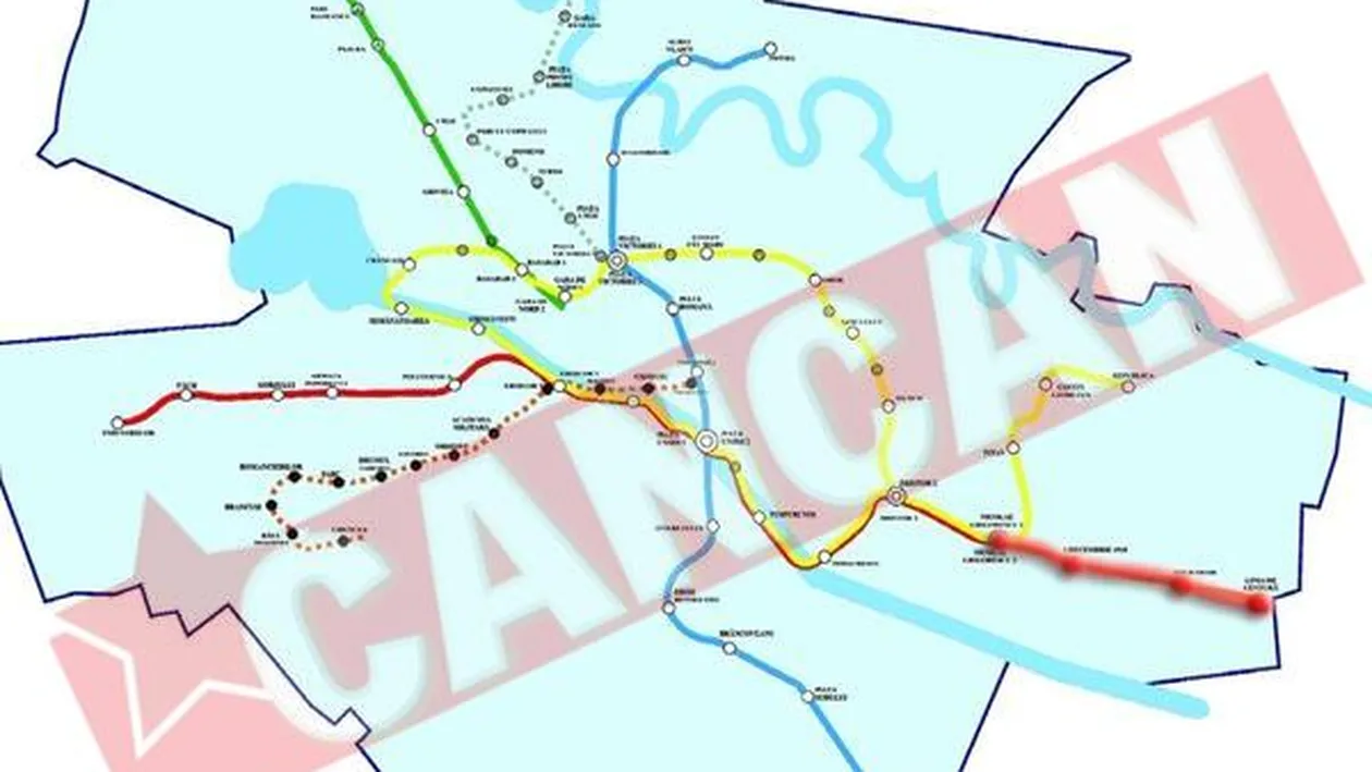 De maine, metroul circula pana la Linia de Centura