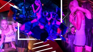 Ioana Boureanu a făcut ”duș” cu șampanie, apoi…
