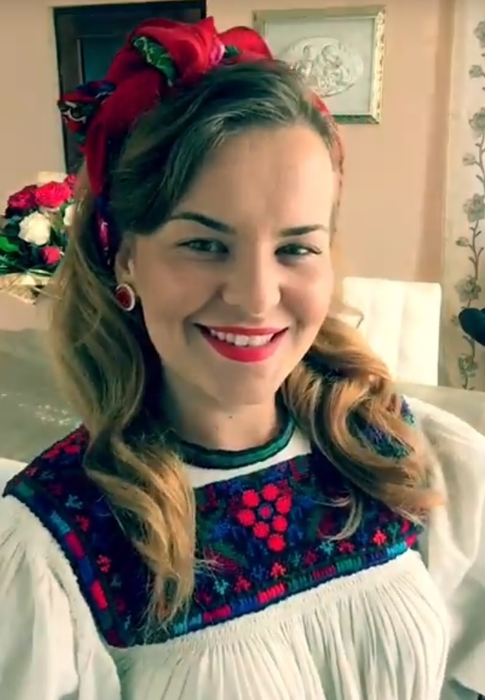 Alina este vestită în Țara Oașului pentru țipuriturile ei