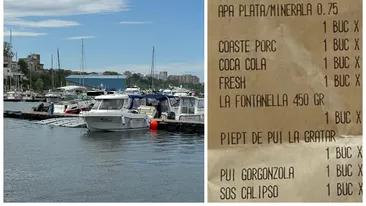 Patru români și-au făcut gaură în buget, după o masă pe litoral de 1 Mai! Câți bani au scos din buzunar la un restaurant din Portul Tomis