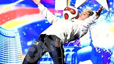 Dupa Romanii au talent, Stefan Florescu se duce la Praga! Jongleaza cu mingea si in Cehia