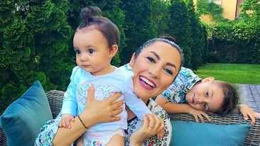 ANDRA, imagine emoţionantă de Paşti cu fiica ei! Cât de mult seamănă fetiţa cu tatăl ei, CĂTĂLIN MĂRUŢĂ!