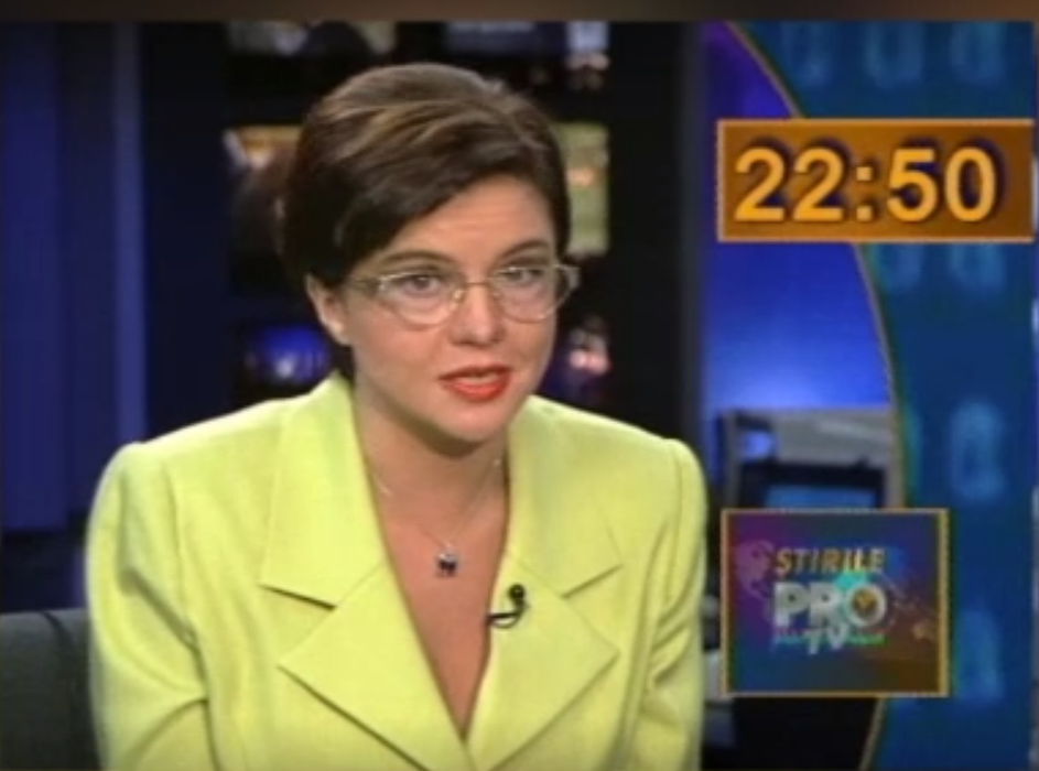 Imagini de colecție cu Cristina Țopescu la Pro TV, alături de Andreea Esca