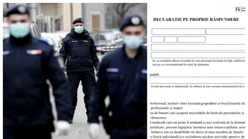 Românii care nu au declarația pe propria răspundere la ei după 15 mai, vizați sau nu de amendă? „Trebuie să responsabilizăm oamenii”