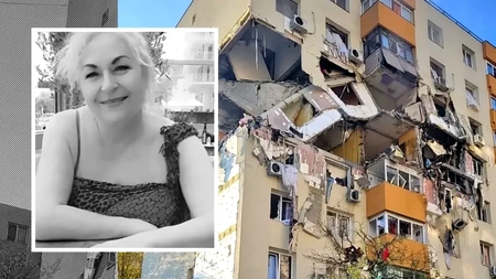 Clipe grele pentru apropiați avocatei moarte în explozia din Rahova. Vasilica Enache a fost condusă pe ultimul drum