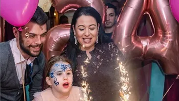 Oana Roman si Marius Elisei s-au “incins” la ziua fetitei lor. Declaratia sotului care a deranjat-o pe vedeta