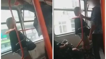 S-a luat de ea în tramvaiul 16. Fata era speriată, nimeni nu s-a băgat