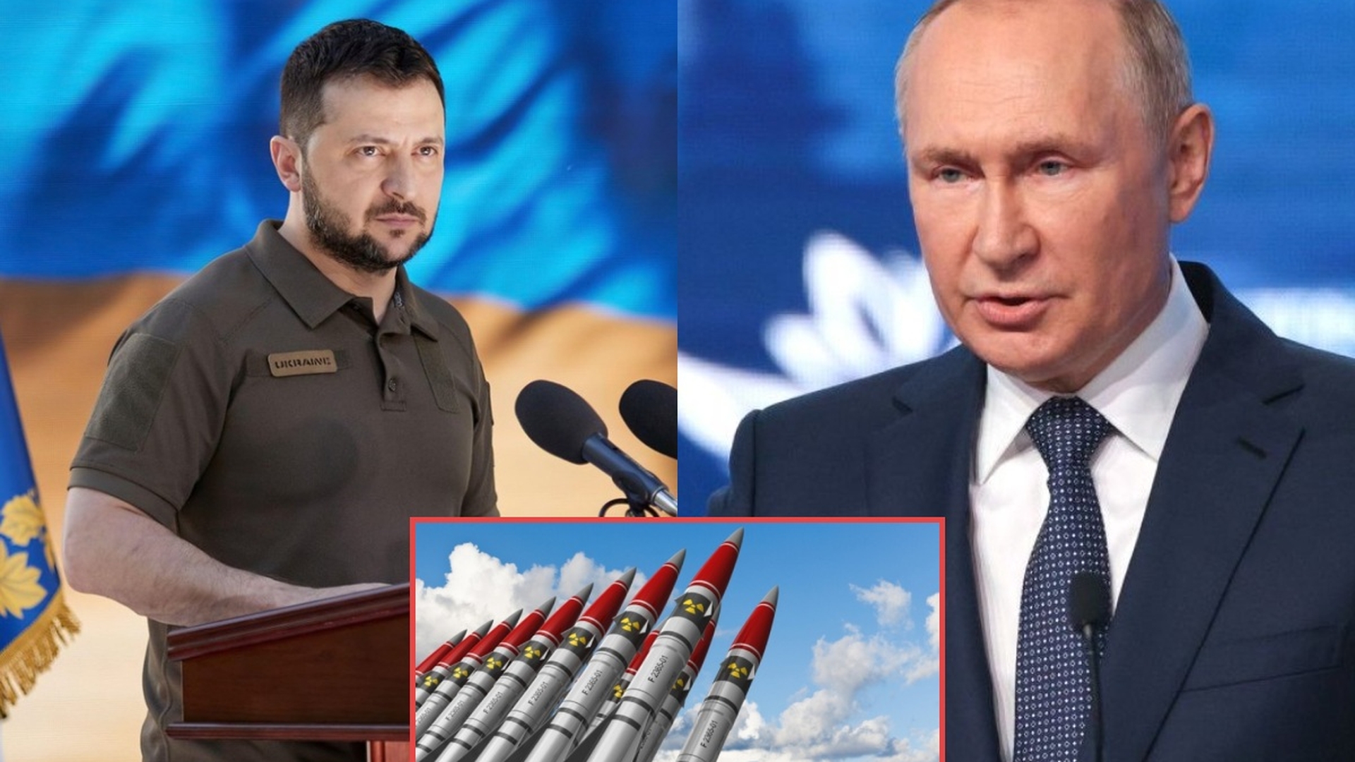 Volodimir Zelenski reacționează după ce Putin a amenințat că apelează la armele nucleare
