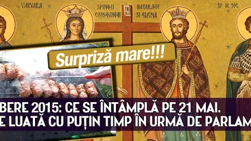 Zile libere 2015: Ce se întâmpla pe 21 mai. Decizie luată cu putin timp în urmă de Parlament. Surpriză mare!!!