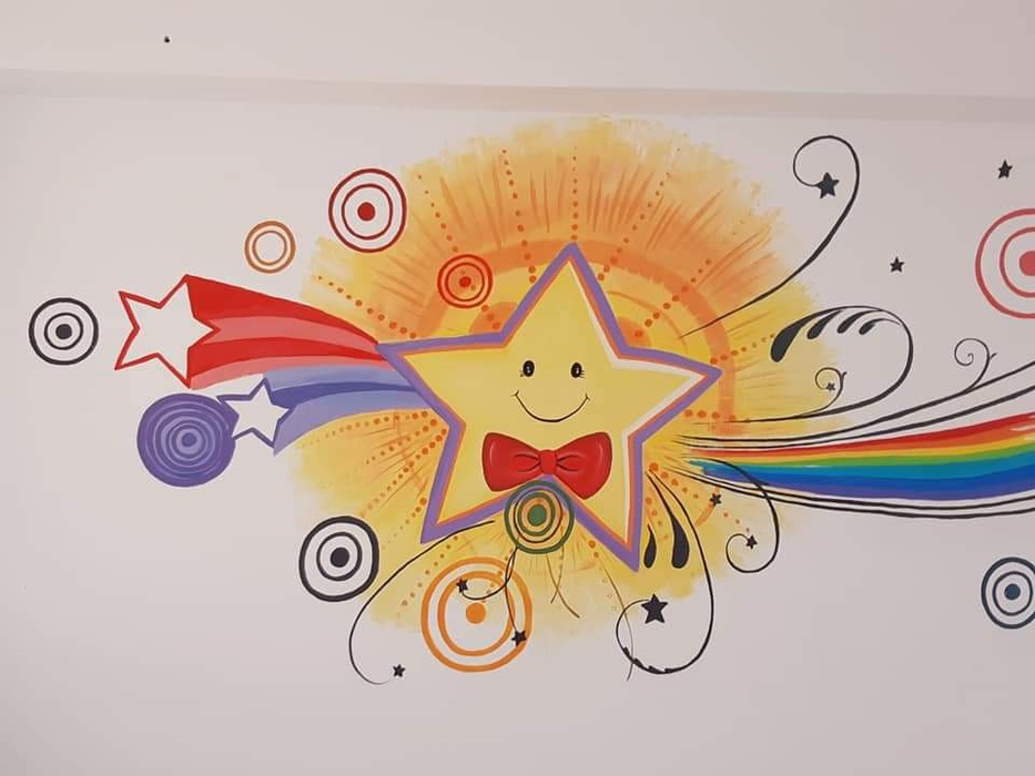 Steluța și curcubeul, mesaj de optimism