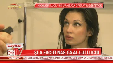 Cea mai mare fană a Nicoletei Luciu vrea să arate ca idolul ei! Denisa şi-a făcut nas ca al vedetei! Seamană?