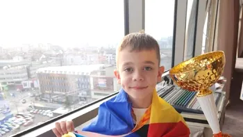 Iustin Petcu, minunea de 8 ani din Năvodari: Ce performanță extraordinară a reușit copilul de aur al României