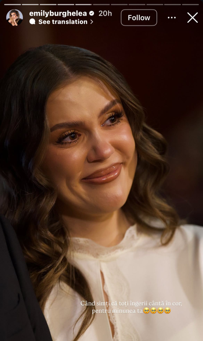 Emily Burghelea și-a botezat cel de-al treilea copil. Primele imagini
