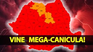 Cod galben de caniculă în București și alte 19 județe, în septembrie 2025