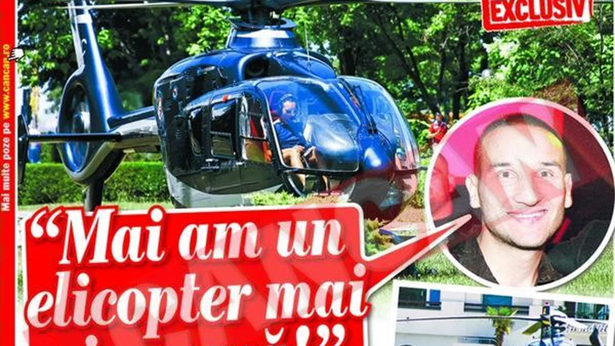 Smecherul cu elicopter s-a facut baiat cuminte!
