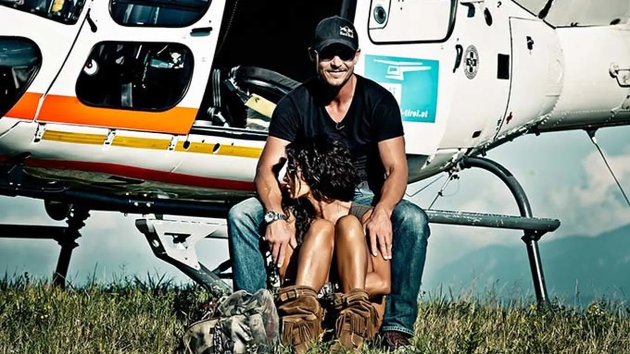 FELIX BAUMGARTNER ştie cum să ţină aprinsă flacăra iubirii! VEZI ce surpriză i-a făcut MIHAELEI RĂDULESCU