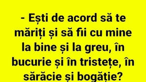 Bancul sfârșitului de săptămână | Cerere în căsătorie
