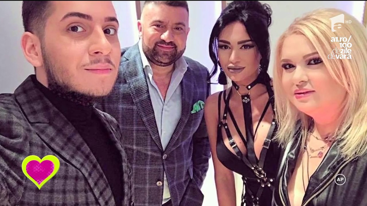 Viorica și Ioniță din Clejani, alături de Margherita și Fulgy