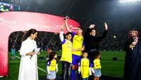 Copilul lui Ronaldo, bătut la școala din Arabia Saudită. Ce i-a transmis Georgina când l-a văzut plângând