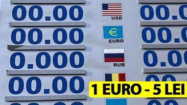 Curs valutar 2 februarie 2019. 1 euro este aproape 5 lei