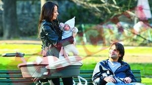 Adelina Chivu a  petrecut prima zi departe de fiica ei