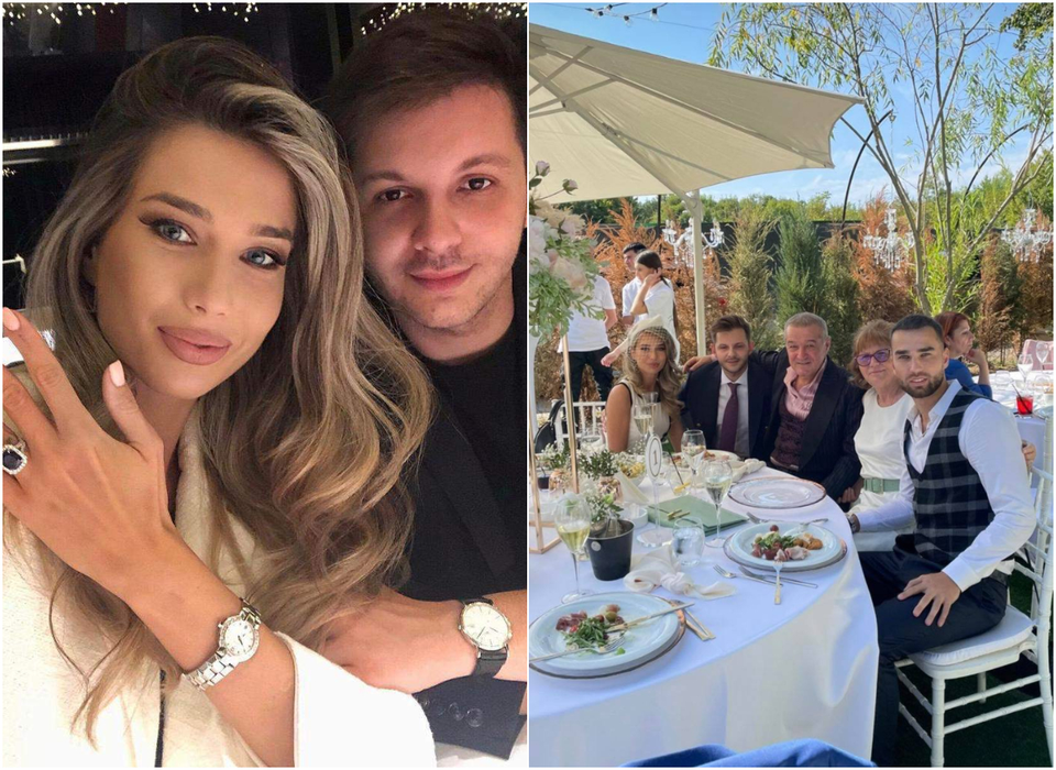 Cum a apărut Gigi Becali la cununia civilă a Mariei Iordănescu!  Sursă: instagram
