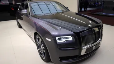 Rolls-Royce Ghost Elegance, singura masina din lume cu vopsea din… diamante! Arata incredibil VIDEO