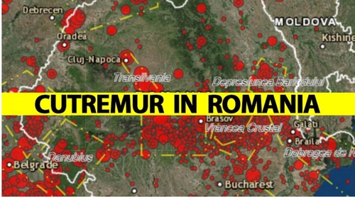 Cutremur însemnat în România! A fost cel mai mare din ultima perioadă!