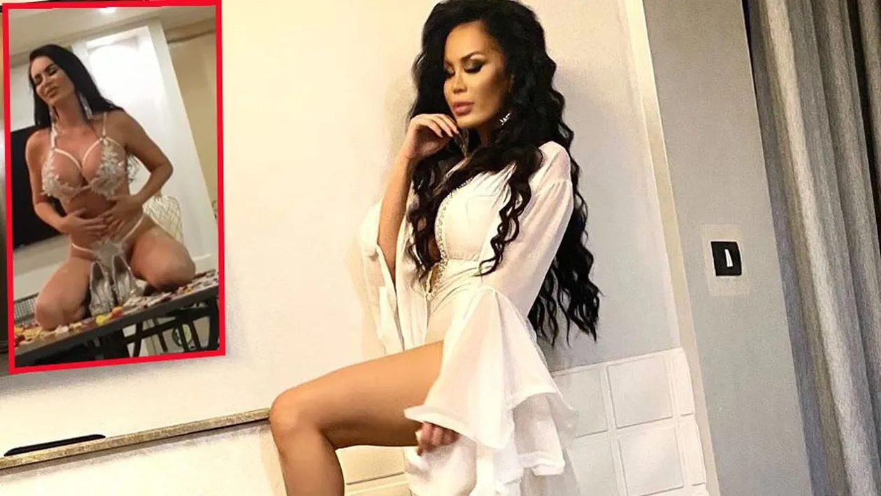 Bianca Pop, în ipostaze incendiare la studioul de înregistrări! Gesturile făcute în fața lui DeSanto ar înnebuni orice bărbat cu inima sensibilă | FOTO