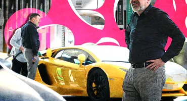 Milionarul român cu mașini de 2 mil. € și-a tras Aventadorul la pompă! Cât l-a costat ”plinul” pentru Lamborghini-ul de 400.000 €