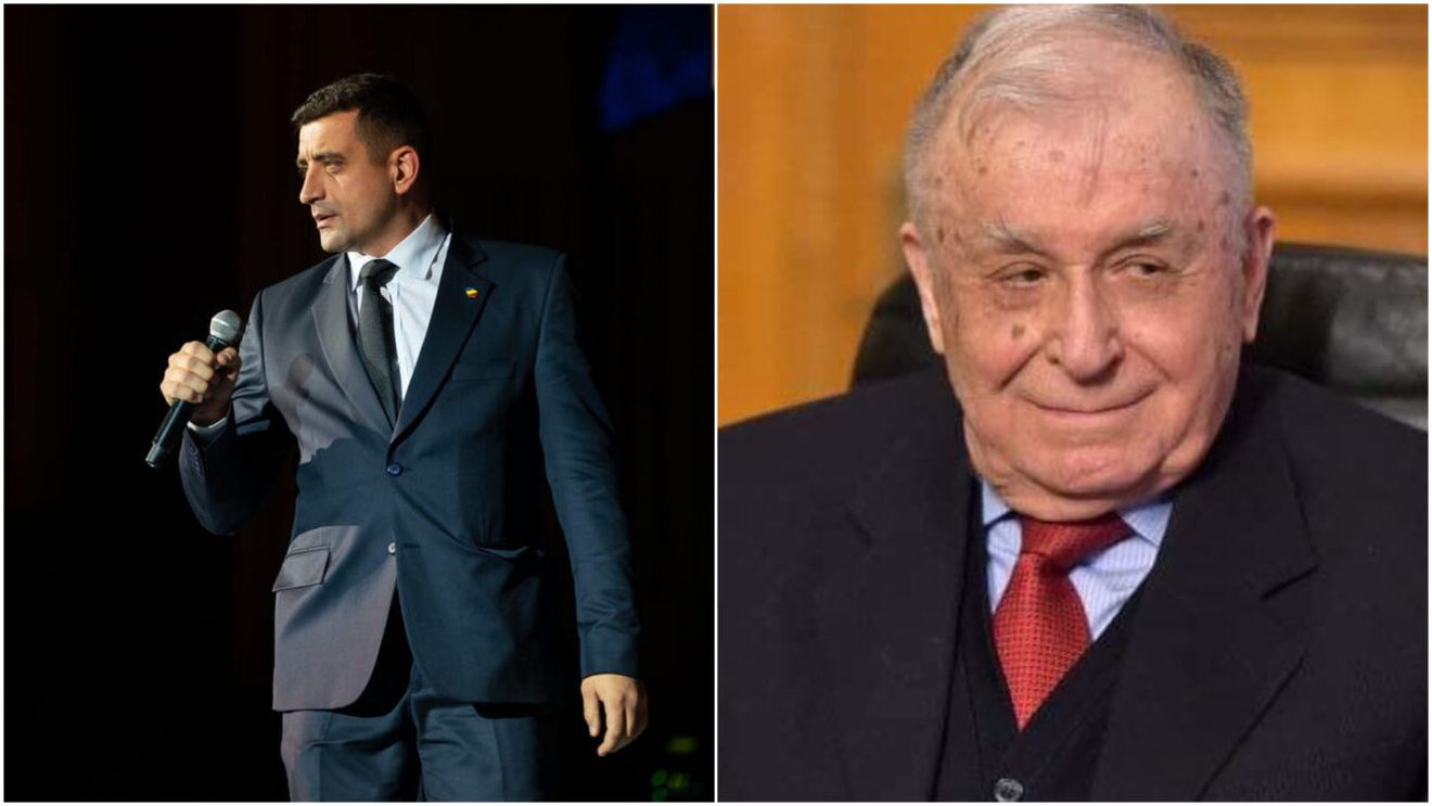 Motivul pentru care George Simion i-a dus o lumânare cadou lui Ion Iliescu: "M-am dus cu un tricou şi o spânzurătoare"