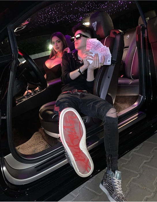 „Regii României” merg cu Rolls Royce-ul! Florin Salam și Abi Talent au ieșit la plimbare
