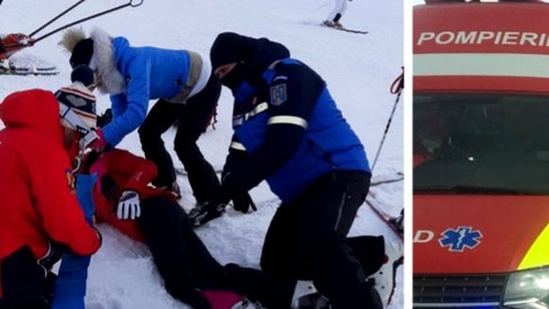 Prefectul de Timiș, Liliana Oneț, accident cumplit la schi!