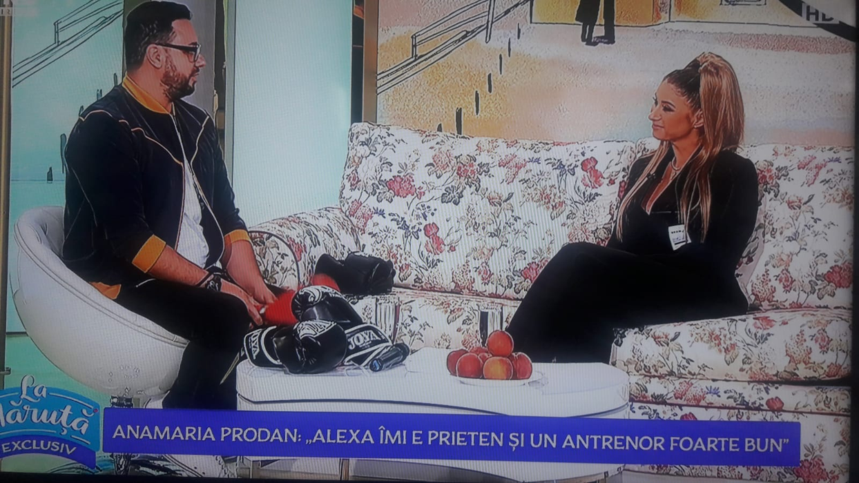 Anamaria Prodan a spus adevărul despre incidentul cu Dan Alexa. Ce i-a făcut, de fapt, antrenorul. Dezvăluiri la emisiunea lui Cătălin Măruță