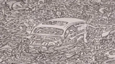 Iluzia optică a zilei! Îţi topeşte creierul: găseşte toţi oamenii din această imagine şi ai un IQ de top